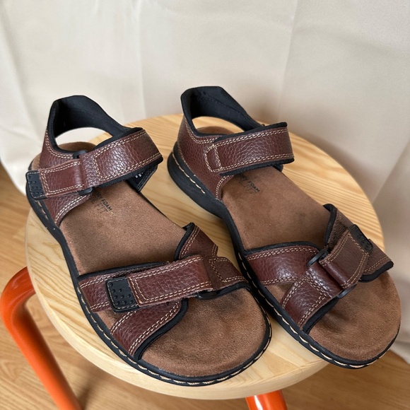 Dr. Scholl’s Gus Sandals – Size 7M (UK 6 / EU 40 / 25 cm) – Briar Brown – Barely - Picture 3 of 6
